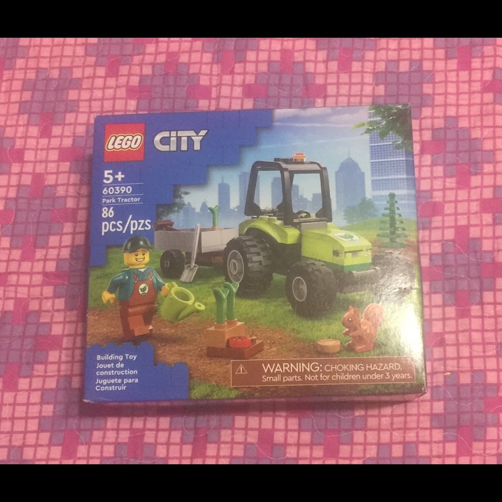 Lego city park tractor 86 pcs